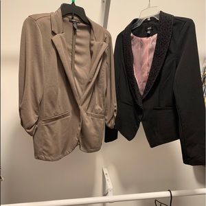 Two interview/business jackets